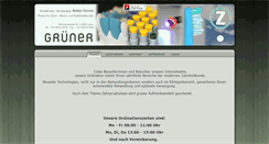 Desktop Screenshot of dr-gruener.at